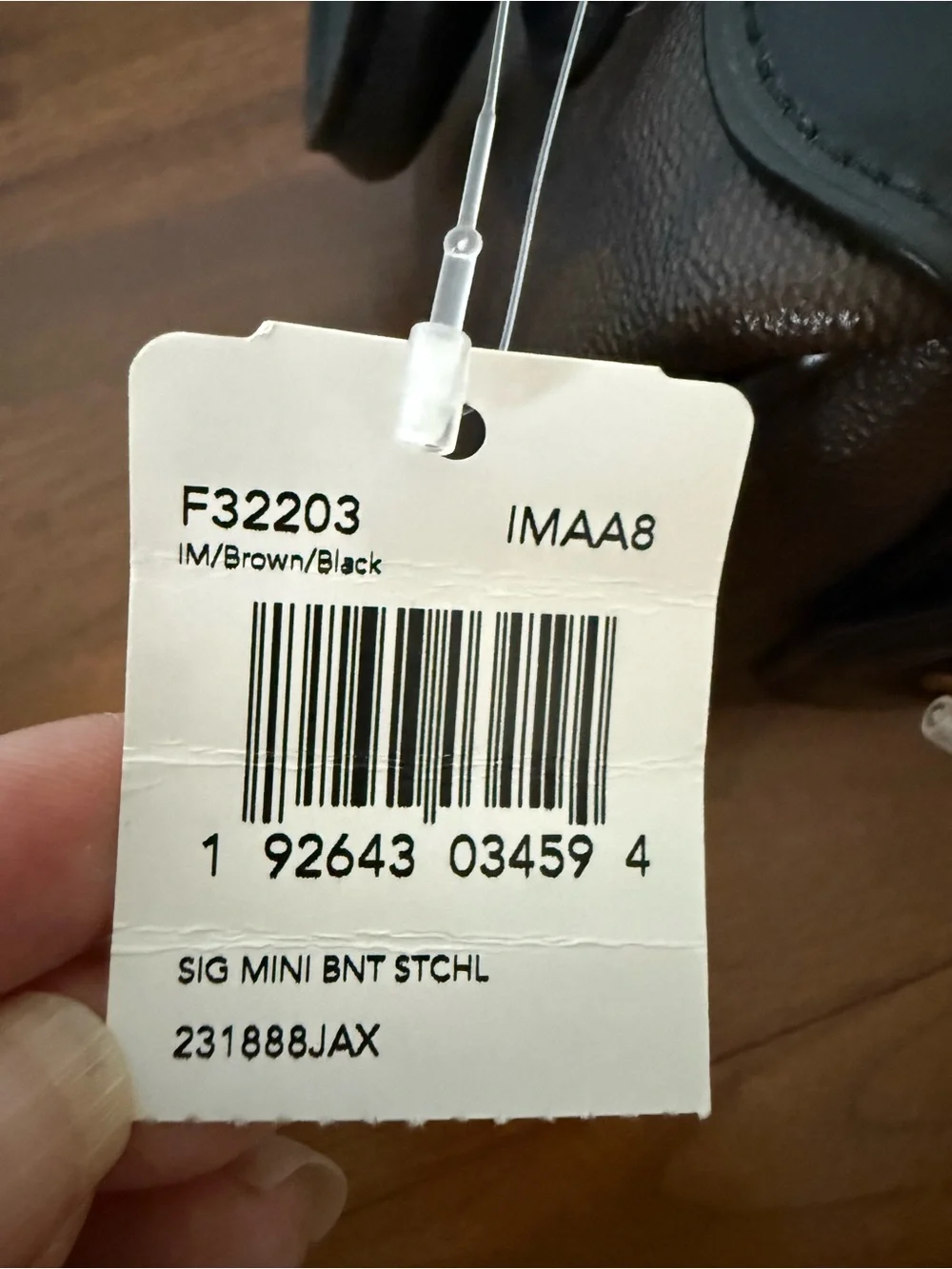 Coach canvas top refined